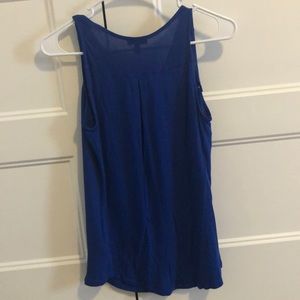 Express royal blue tank